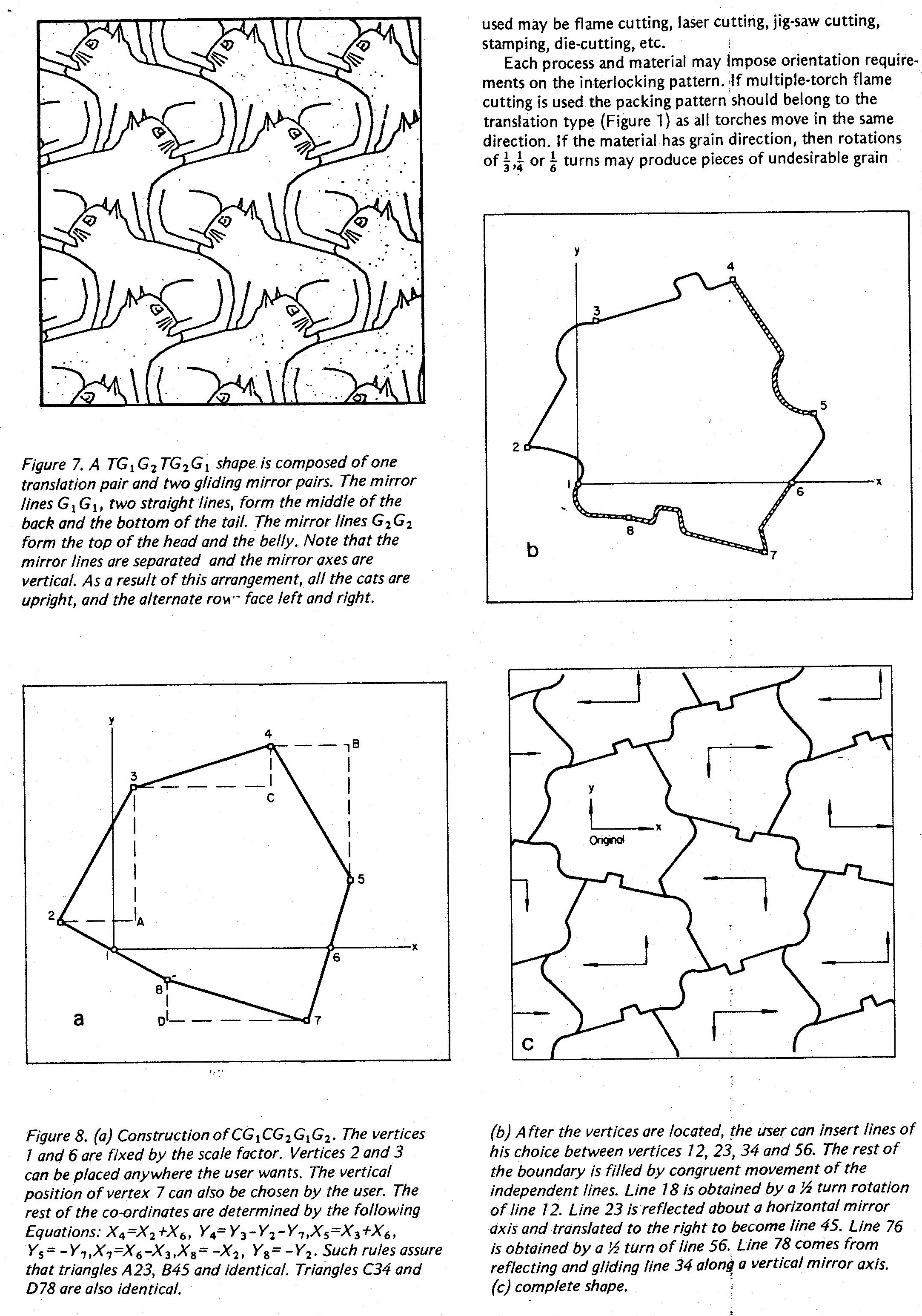 Interlocking shapes in art and engineering